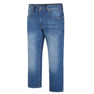 2024 nouveauté haute qualité personnalisé Denim pour hommes Slim Fit droite printemps été lavé Techniques tendance Streetwear Design - Product Image 2