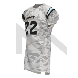 ชุดอเมริกันฟุตบอลแบบย้อนยุค100% สั้นป้องกันรังสียูวีจากโพลีเอสเตอร์สำหรับงานอีเวนต์ของทีม - Product Image 4