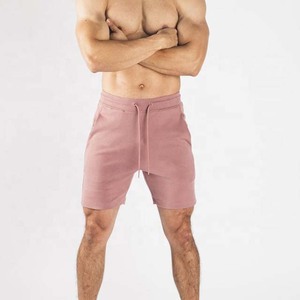 Shorts de sport décontractés d'été pour hommes, à séchage rapide, respirants, avec logo personnalisé, taille haute et cordon de serrage, écologiques, vente en gros - Product Image 3