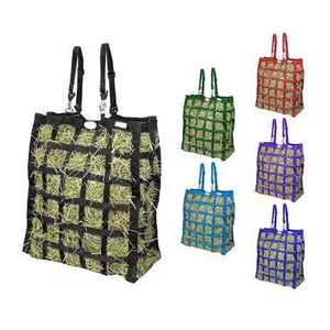 Bolsa de Heno de Nailon Resistente para Caballos con Correas Ajustables y Cuerda, Material Sólido y Duradero - Product Image 5