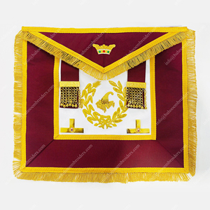 TABLIER DE L'ORDRE D'ATHELSTAN REGALIA MAÇONNIQUE-TABLIER FRANC-MAÇON GRAND - Product Image 2
