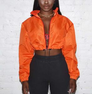 Nuevo estilo de moda, venta al por mayor, ropa de abrigo repelente al agua para mujer, chaqueta de nailon transpirable de talla grande para mujer - Product Image 1