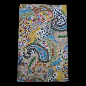 คุณภาพสูงทำด้วยมือ Kantha ผ้าห่มผ้าฝ้ายสีผิวผ้าห่มการเย็บปะติดปะต่อกันอเนกประสงค์การตกแต่งสิ่งทอที่บ้าน - Product Image 3