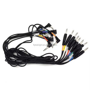 <span class=keywords><strong>Cable</strong></span> de Audio Electrónico <span class=keywords><strong>para</strong></span> Batería con Conector de Cobre de 6.35 mm, <span class=keywords><strong>Cable</strong></span> de Conexión <span class=keywords><strong>para</strong></span> Módulo de Bombo, Tom y Batería - Product Image 1