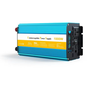 Générateur onduleur portable HOULI Homage Mini UPS 12V 24V 220V pour appareils électroménagers 1000W 50/60Hz Kit à 90% d'efficacité