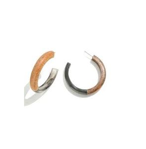 Diseño hecho a mano para mujer pendiente resina de lujo diseño geométrico joyería de moda 100% pendiente de resina epoxi personalizado para la venta - Product Image 4