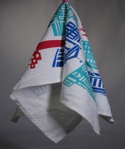 Serviette à vaisselle personnalisée 100% coton, séchage rapide, jetable, hypoallergénique, essentielle pour la cuisine, impression numérique, écologique, lavage à la main - Product Image 6