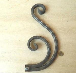Volute <span class=keywords><strong>en</strong></span> <span class=keywords><strong>fer</strong></span> <span class=keywords><strong>forgé</strong></span> pour porte clôture garde-corps main courante balustrade - Product Image 1
