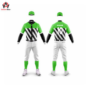 Uniforme de baseball sportif sur mesure unisexe grande taille Nouveau design Haut vierge imprimé en polyester respirant Vêtements de sport uniques pour - Product Image 6