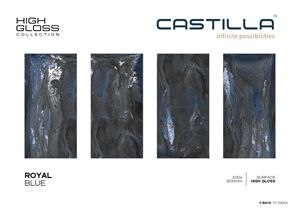 Azulejos de Porcelana Pulida de Alto Brillo Azul Rey de 600x1200 mm, 9 mm de Grosor, Antideslizantes, Estilo Europeo Moderno para Pisos de Villas, Escuelas y Habitaciones - Product Image 3