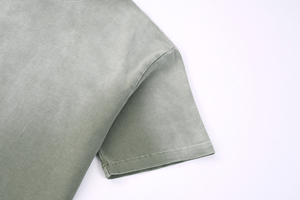 Fabricant de vêtements personnalisé de haute qualité t-shirt hommes 100% coton blanc lavage à l'acide t-manches courtes unisexe épais T-shirt expédition DDP - Product Image 5