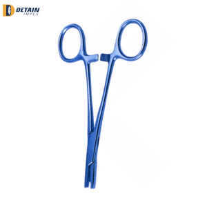 Outil de perçage corporel en acier chirurgical Pince de perçage à tête droite Pince Kit de suture Instrument médical - Product Image 5