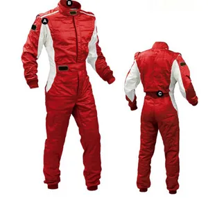 Diseño personalizado hecho de carreras de coches uniforme Overol comodidad ropa de trabajo para Unisex Racing Car Suit OEM Factory