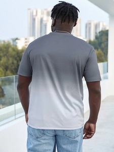 T-shirt de sport respirant personnalisé pour homme, séchage rapide, fitness, gym, entraînement, vente en gros, vêtements de sport athlétiques - Product Image 3