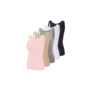 Débardeurs tricotés respirants pour hommes, col rond, sans manches, vêtements de sport, 100% coton, style streetwear, motif uni - Product Image 1