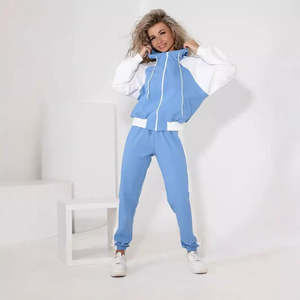 LogoM898 personnalisé vente en gros vêtements de sport survêtement femmes ensemble de pantalons de sport survêtement femmes survêtement sport personnalisé - Product Image 4