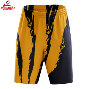 Shorts de basket-ball pour hommes en mesh sublimé, logo personnalisé du fabricant, impression de haute qualité, entrejambe de 5 pouces - Product Image 5