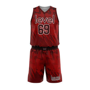 Meilleur design d'uniforme de basket-ball personnalisé Matériau en polyester de haute qualité, respirant et grande taille pour vêtements de sport en plein air - Product Image 1