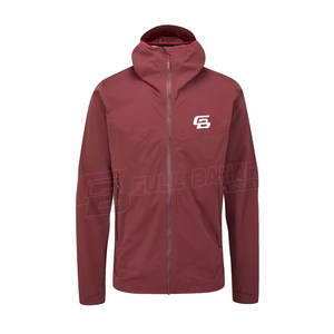 Veste coupe-vent d'hiver pour hommes à la mode avec look de style High Street Logo imprimé personnalisé col montant imperméable respirant - Product Image 1