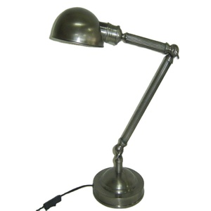 <b>Silver</b> Stainless Steel Table <b>Lamp</b> for Office Study Students College Boys Late Night Focus Light <b>Lamps</b> - Product Image 3