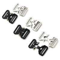 Boucle à dégagement rapide en alliage de zinc JQR modèle 4830 - Durable, étanche, réglable 30 mm/50 mm pour accessoires d'équipement sportif tactique