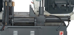 Máquina de sierra de cinta de doble columna GZ4230 con motor principal Shanghai Ruli de 2.2KW para corte de metal redondo de 300mm - Product Image 5