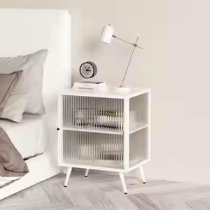 Meuble de rangement moderne pour la maison, bibliothèque, table d'appoint pour chambre et salon, design élégant, construction en bois durable - Product Image 2