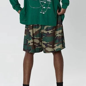 Shorts Casuales de Malla Unisex Personalizados al por Mayor, hasta la Talla 6XL, con Patrón Sólido y Logotipo Personalizado - Product Image 3