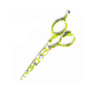 Tijeras profesionales para salón de belleza, tijeras de corte de pelo de peluquero de acero metálico fabricadas con acero inoxidable alemán - Product Image 6