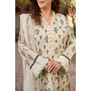 Ensemble de costume imprimé 3 pièces pour femme avec dupatta brodé à motifs DN-62006 - Product Image 5