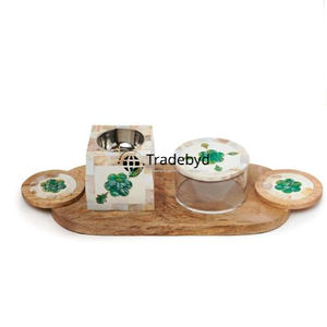 Handcrafted Wooden Bakhoor Burner with Detachable <b>Lid</b> <b>Designed</b> for Effortless Incense Use and Elegant Home Decor <b>by</b> Tradebyd - Product Image 5