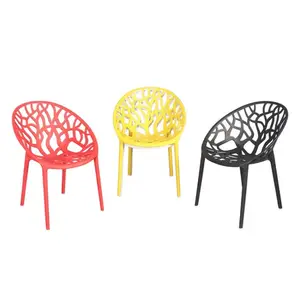 Укладка события стул салон ожидания стулья sillas de plasticas современный Досуг кресло Пластиковый садовый стул