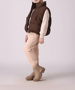 เสื้อกั๊กผู้ชายผ้าโพลีเอสเตอร์ผสมฝ้าย แขนกุด อุ่นสำหรับฤดูหนาว น้ำหนักเบา กันลม ระบายอากาศได้ดี เหมาะสำหรับกิจกรรมกลางแจ้ง ลำลอง ทำงาน แฟชั่น - Product Image 4