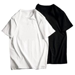 Haute qualité 100% coton blanc hommes personnalisé poids lourd surdimensionné T-shirt hommes grande taille coton couleur unie T-shirt pour hommes - Product Image 3