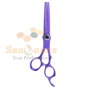 Ciseaux de coupe de cheveux populaires de haute qualité lame en acier inoxydable cisailles amincissantes ciseaux plats cisaillement ciseaux amincissants - Product Image 5