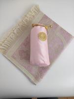 Ensemble cadeau musulman tapis de prière Tasbih tissu islamique Boag pour Ramadan cadeaux de mariage musulmans et Souvenirs housse de faveur du coran