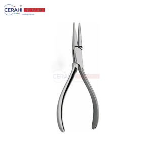 Ensemble de pinces de chirurgie craniomaxillofaciale mâchoire moyenne mâchoire courte pince à rainure plate coupe septale Instruments chirurgicaux électriques manuels - Product Image 2