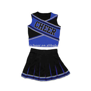 Tenue de cheerleading pour équipe de danse avec design personnalisé, 100 % polyester, impression numérique, ensembles d'entraînement et de match - Product Image 5
