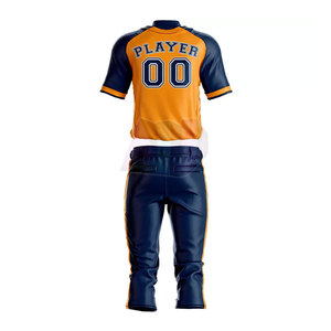 Stylish Breathable Lightweight Baseball Uniform Sets <b>for</b> <b>Men</b> Customizable Jersey Pants Plus Size Multiple Color Combinations - Product Image 6