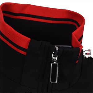 เสื้อแจ็กเก็ตกีฬาแขนยาวซิปเต็มตัวสำหรับผู้ชายเสื้อวิ่งกลางแจ้งเข้ารูปพิมพ์โลโก้แบบกำหนดเอง - Product Image 5