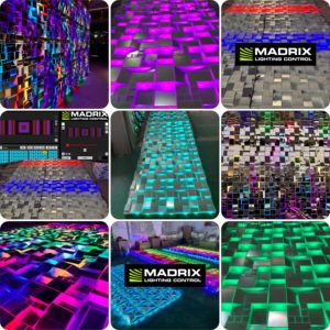 Luces interactivas para sala de juegos interactiva de deportes activos-Juego de discoteca para arandela de pared para Sports Park Square, DMX Auto-run - Product Image 5