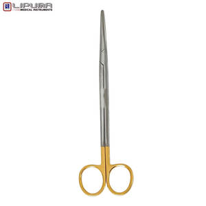 Tijeras de disección de carburo de tungsteno romas CVD de 7 pulgadas Premium alemanas Instrumentos quirúrgicos manuales Metzenbaum MOL Estándar de seguridad - Product Image 5