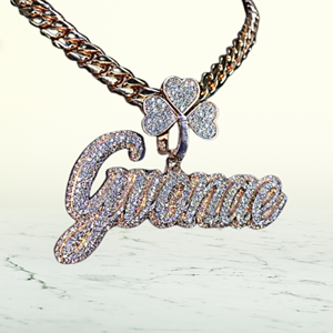 Pendentif diamant pendentif diamant 925 Sterling haute qualité personnalisé pendentif Hip Hop en argent glacé - Product Image 2