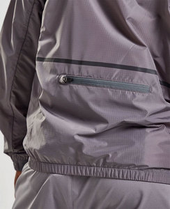 OEM New Logo Men's Softshell Jacket Custom Breathable Anorak Windbreaker for Camping <b>Hiking</b> Reversible Heated Work <b>Shirt</b> Style - Product Image 3