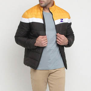 Veste matelassée pour homme en nylon/polyester, écologique, avec logo personnalisé sur le devant, respirante, pour l'hiver - Product Image 5