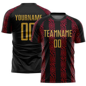 Camisetas de fútbol personalizadas al por mayor, ropa de fútbol por sublimación de secado rápido, camisetas de fútbol transpirables para equipos, clubes y escuelas - Product Image 6