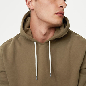 Personnalisable Hommes 100% Coton Pull À Capuche Épais Chaud Polaire Sweat Sérigraphie Thermique Hoodies - Product Image 6