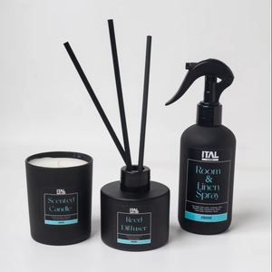 Luxury Gift <b>Set</b> Box with Paraben Free Air Fresheners & Long Lasting <b>Candle</b>-Aromatherapy Fragrance Glass Jar - Product Image 1