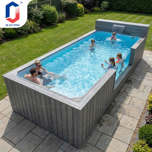 Luxury Container Swimming <b>Pool</b> Plug and Play Fiberglass Modular Backyard Resort Outdoor <b>Pool</b> - Product Image 3