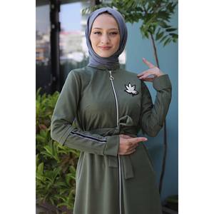 Mega Merchant – Gants tissés quotidiens modestes pour femmes avec fermeture éclair - Product Image 2